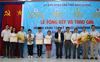 07 giải pháp đạt giải Hội thi Sáng tạo Kỹ thuật tỉnh lần thứ VII năm 2015 – 2017